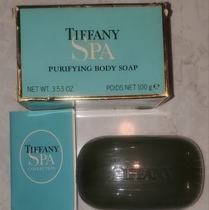 RARE Vintage Tiffany's Spa purifying body soap bar